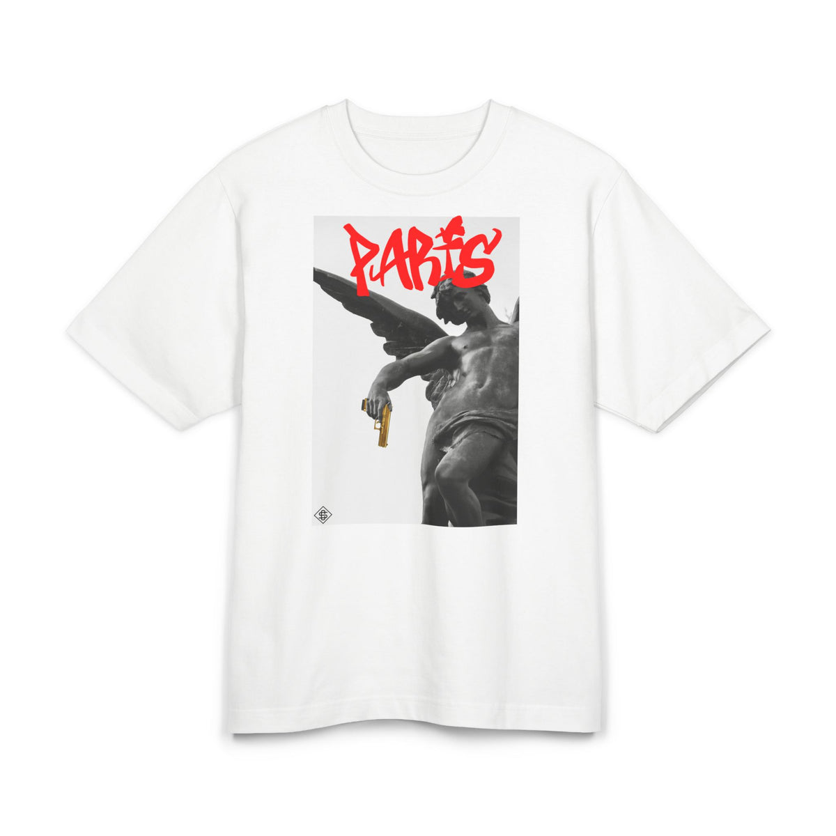 Paris Angel Graphic Tee
