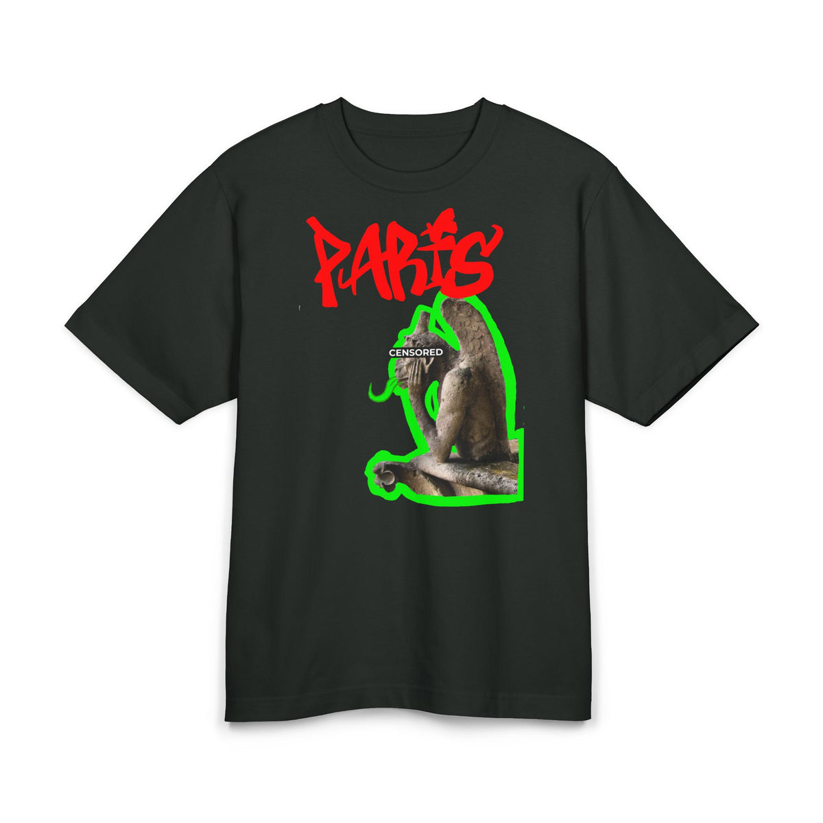 Paris Gargoyle graphic tee
