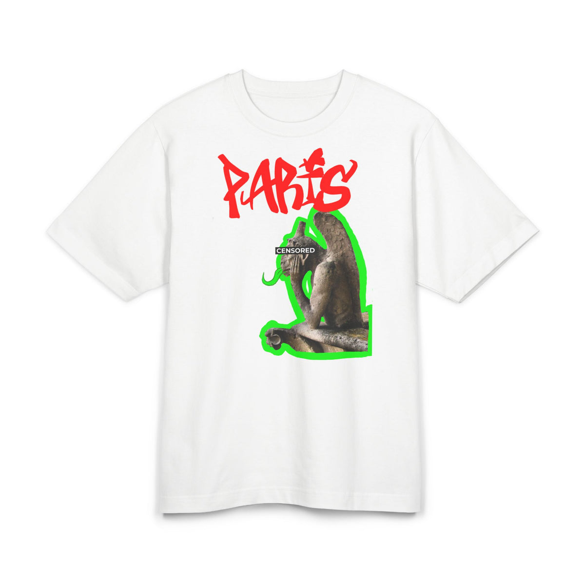 Paris Gargoyle graphic tee