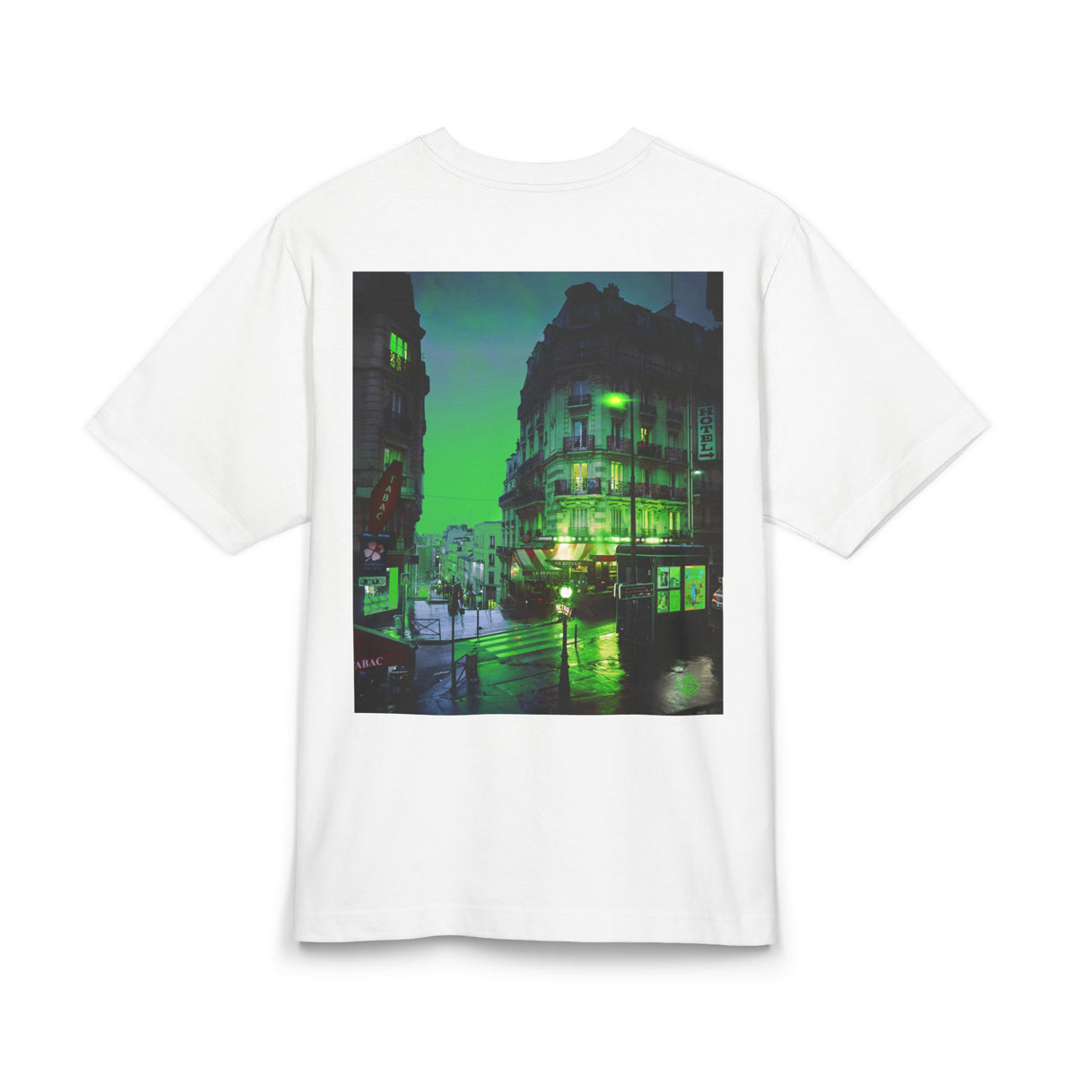 Glowing Paris graphic tee