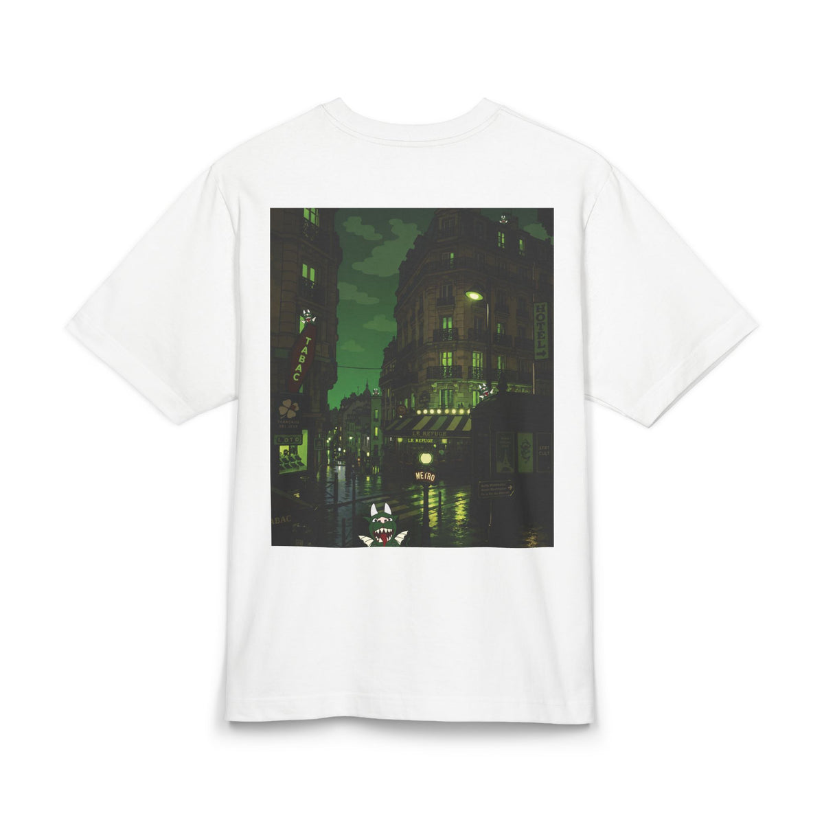 Culty rules Paris graphic tee